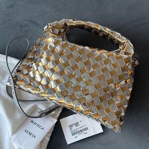 Bottega Veneta Metallic Crossbody Bag